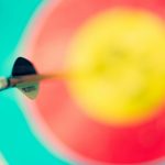 selective focus photography of an arrow