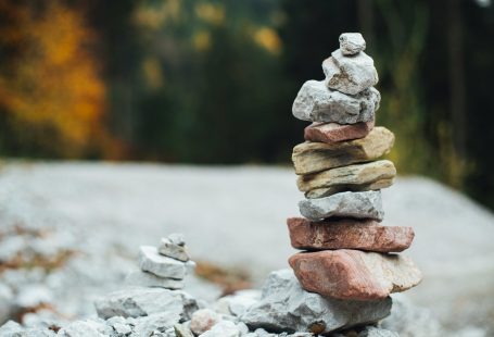 piled stones